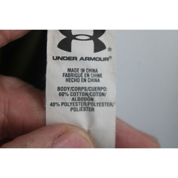 UA Under Armour Size L Green Heatgear Loose Tee T-shirt - Picture 7 of 7